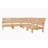 Gatsby 5 - Person Modular Patio Conversation Set with Sunbrella® Cushions