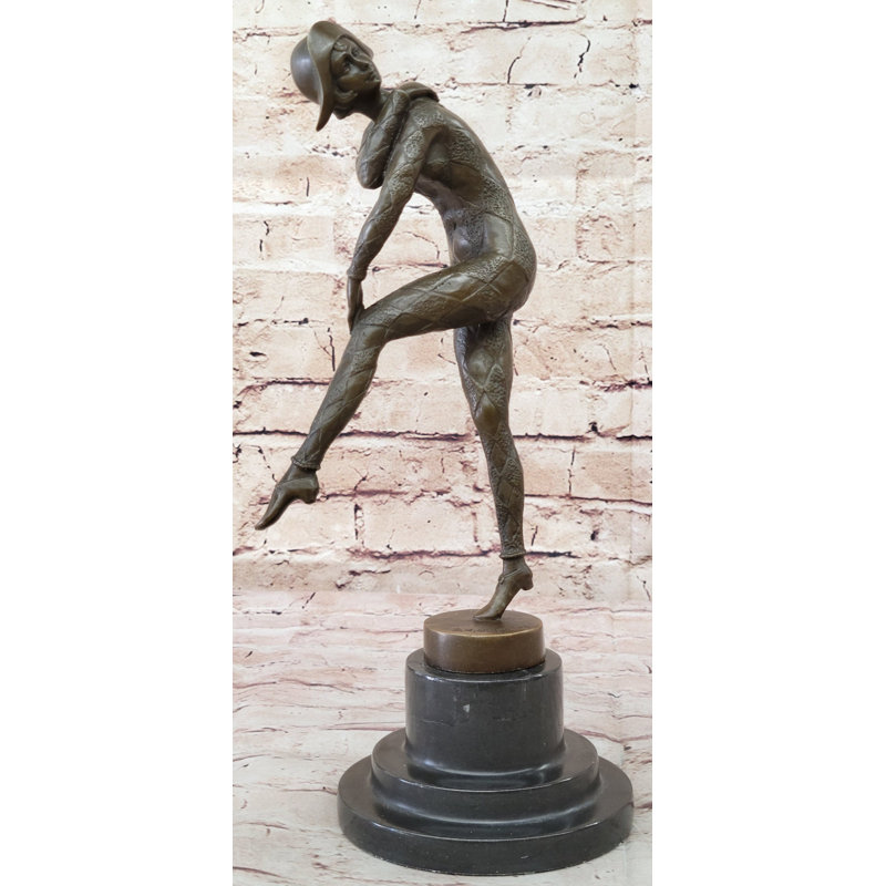 Sculpture Piatto danseuse Art nouveau