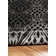 Tapis gris à motif géométrique Cramden