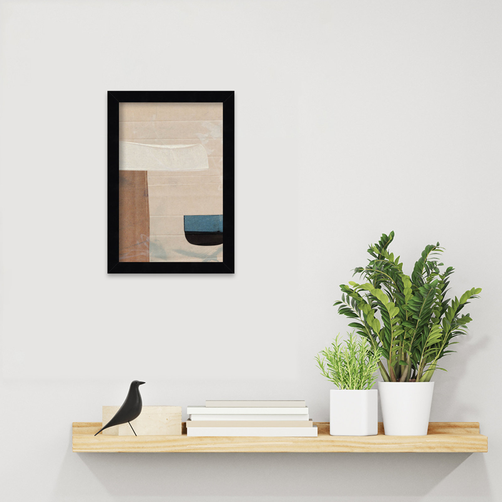 Cleve "Sauna Serenity" Print by Dan Hobday, Black, 13" H x 9" W