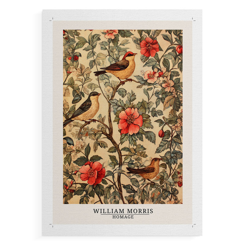 Figurine de la collection CLxxxv de William Morris - impression sur toile seulement - non encadrée, H 48 po x l 32 po