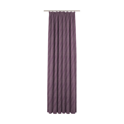 Lizeth Pencil Pleat Opaque Single Curtain