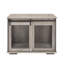 Cage pour chien de ferme avec porte de grange coulissante-812949610