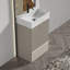 Meuble-lavabo autoportant avec lavabo en céramique-691879248
