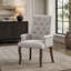 Chaise de salle à manger en chenille-595475895
