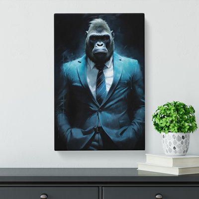 Gorilla In A Suit No.7 - Print