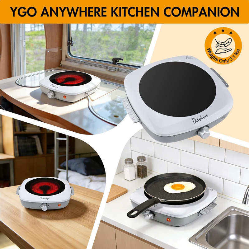 1200W Countertop Single Burner Hot Plate
