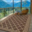 Tapis d'extérieur imperméable à l'eau Patio Tapis de paille en plastique réversible Tapis de camping rétro-1965257264-1965257265