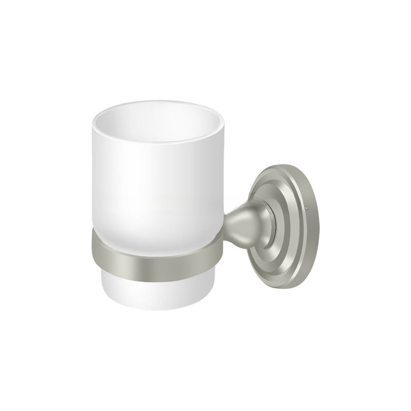Deltana R2013-U15 3-3/4" Height R Series Traditional Tumbler Set Satin Nickel