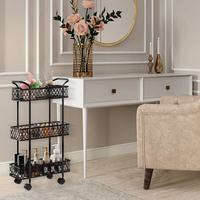 16.5'' W Utility Cart with Wheels