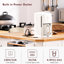 Chariot de cuisine roulant avec abattant, 6 tiroirs, rangement interne - îlot de 55,5 po x 36 po et bois d'hévéa, 47 po