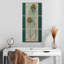 Plumes de paon - vert-499540668