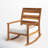 Outdoor Stanley Rocking Solid Wood Chair with Cushions