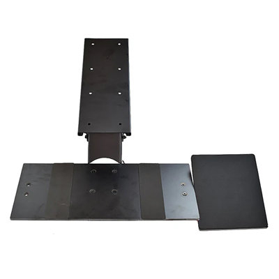 Uncaged Ergonomics KT1 Keyboard Tray - Adjustable Under Desk Keyboard Tray with Tilt & Swivel