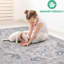Tapis tissé et tissé 5 x 7 - sans perte de poils, teinture pour la vie, vestibule, salle à manger sans perte de poils, décoration de chambre à coucher