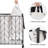 142L Laundry Hamper 3 Section with Lid-105505084