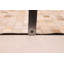 Tapis beige en peau de vache 8 pi 1 po x 10 pi 0 po