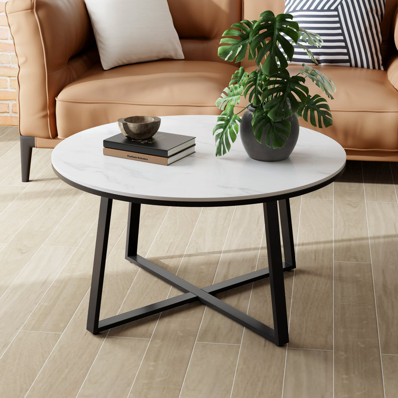 Table basse simple Lidgett, Noir