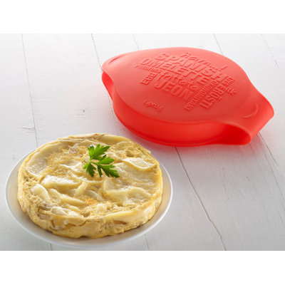 Omelette de siliconing espagnol en silicone brillant