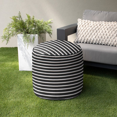 Repose-pieds d'extérieur avec coussins Sunbrella Moseley