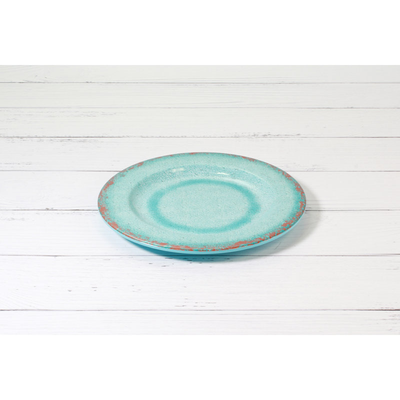 Casablanca 23cm Melamine Salad Plate, Blue