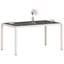 Airidas Rectangular Glass Outdoor Dining Table 90 cm D-1877077709-1877077710
