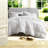 Premium Goose Down Bedding Sets, 100% Cotton Full Queen Modern Home