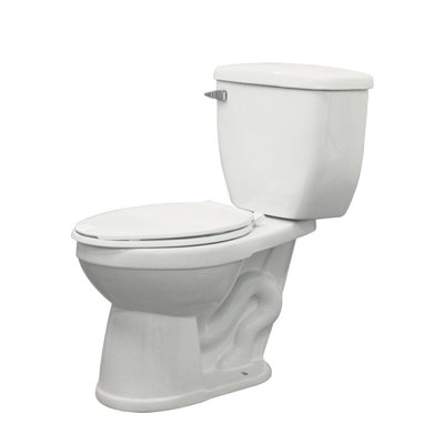 Toilette allongée deux pièces 1,6 gpf (siège non inclus) Avalon