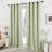 Faux Linen 100% Blackout Thermal Insulated Noise Reducing Grommet Curtains (Set of 2)-242172183-242172187