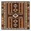  Tapis lavable Arroyo Stream Southwestern-1529097663
