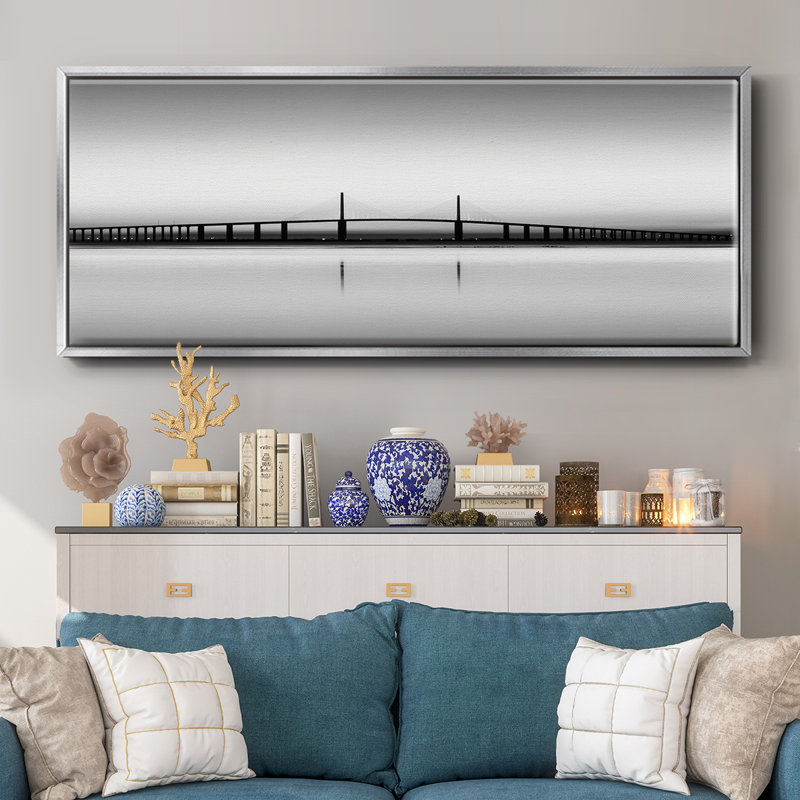 Sunshine Skyway- Framed Canvas