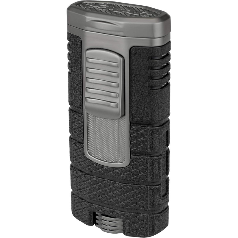 Briquet Xikar Tactical, Noir / bronze industriel