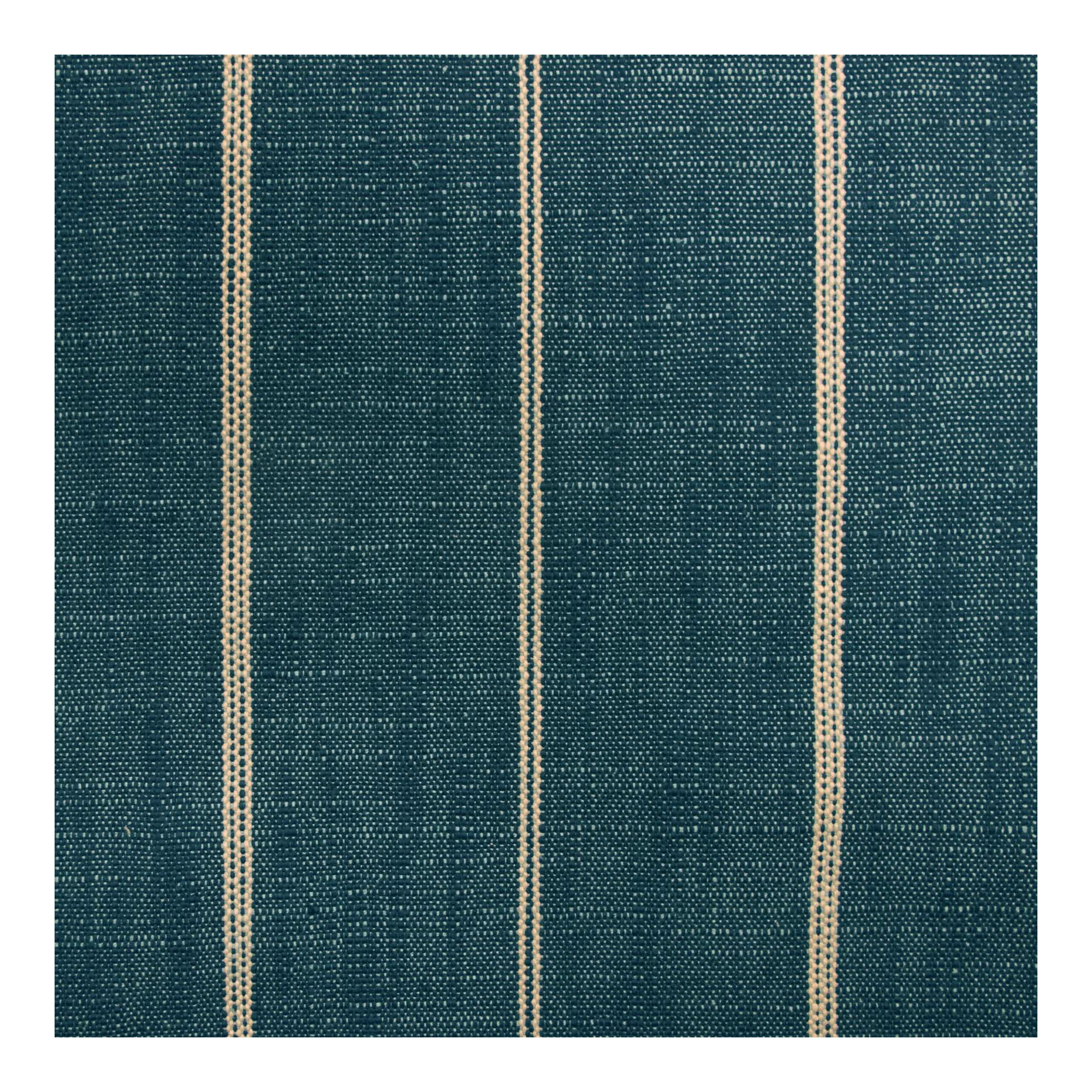 Bessinger Headboard, California King, Fritz Indigo Stripe