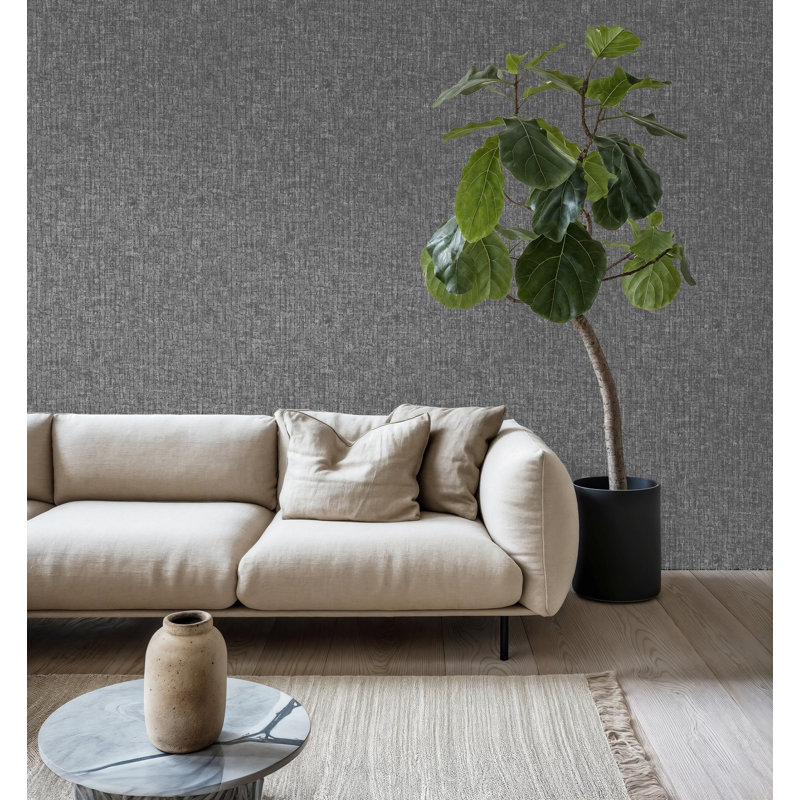 Cerra Ciel Wallpaper, Dark Grey