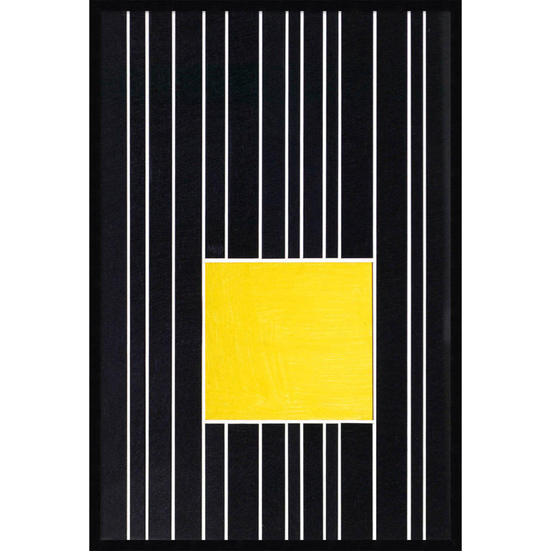 Yellow Box Self Storage by Alex Dunn, Black, 13" H x 9" W