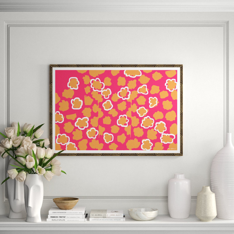 Watermark In Coral Giclee Print by Dana Gibson