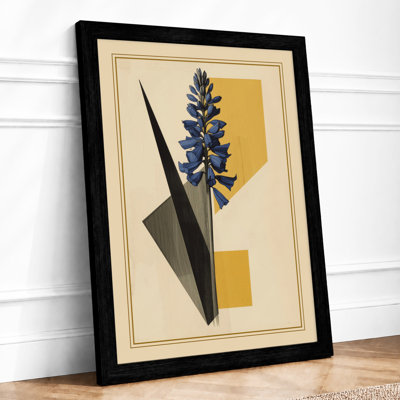 Study in Tan Botanical - Framed Print