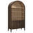 Nolan 74" Tall Arched Storage Display Cabinet Bookshelf-107335480