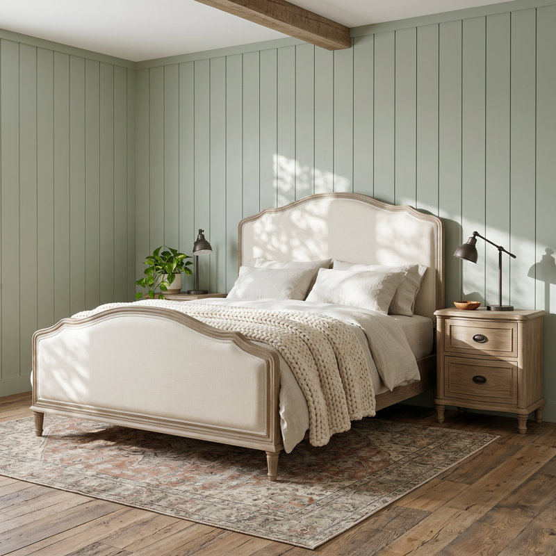 Curated Cotton 3 Piece King Bedroom Set, Queen, Studio
