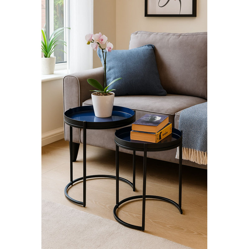 Aaryahi Tray Top Frame Nesting Tables