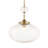 Uttermost Bellaire 1 Light Glass Shade Pendant