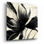 «Flowers Black White 16» par Ray Heere, art mural en verre acrylique, 12 po x 12 po-590348581