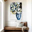 Avery en fleurs en bleu-108522476