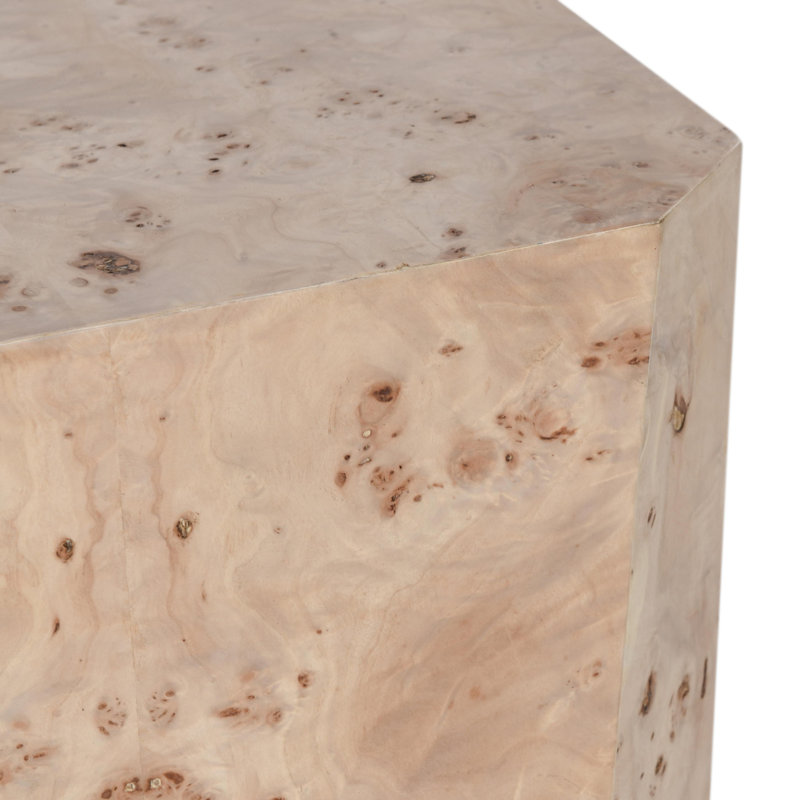 Avena Wood End Table, Natural
