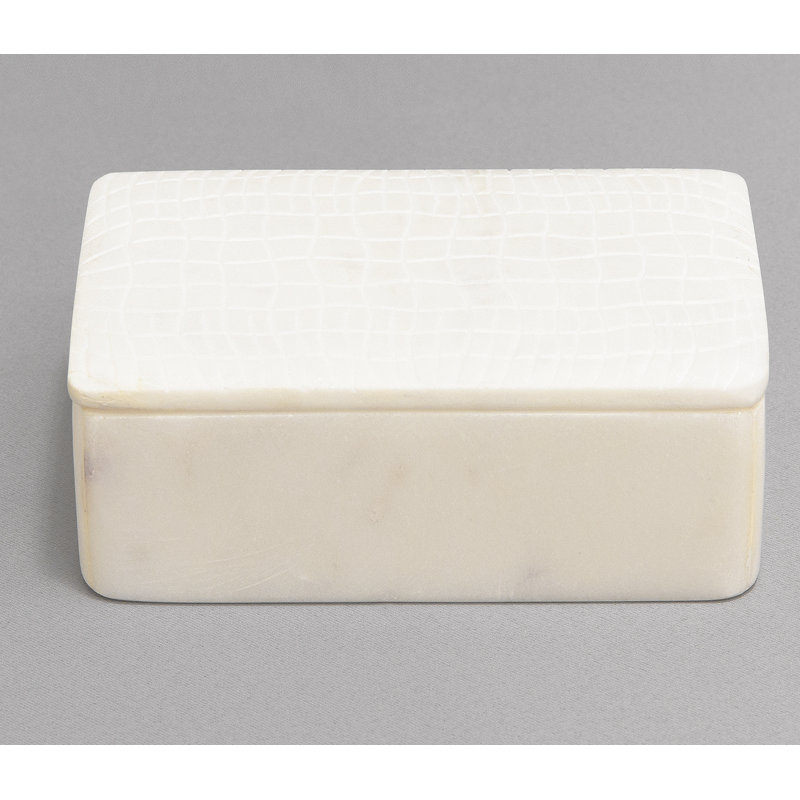 Peklar Marble Jewelry Box + Self Standing