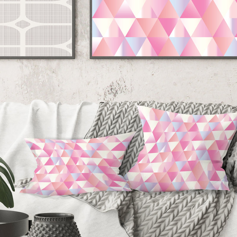 Coussin Diamond Mid-Century Modern, 16 po x 1 po