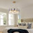 Derrien 6 - Light Dimmable Chandelier