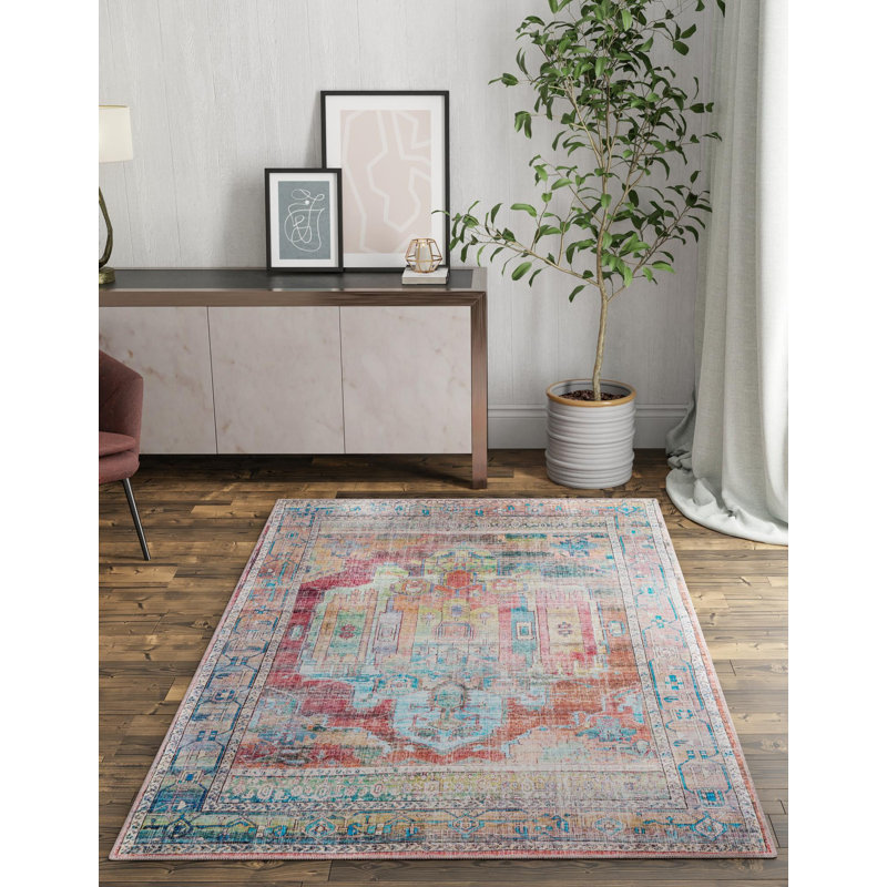 Engle Oriental Indoor Rug, Rectangle 9'2" x 12'