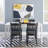 Acie 18.5'' H Beech Solid Wood Side Chair-1734319806