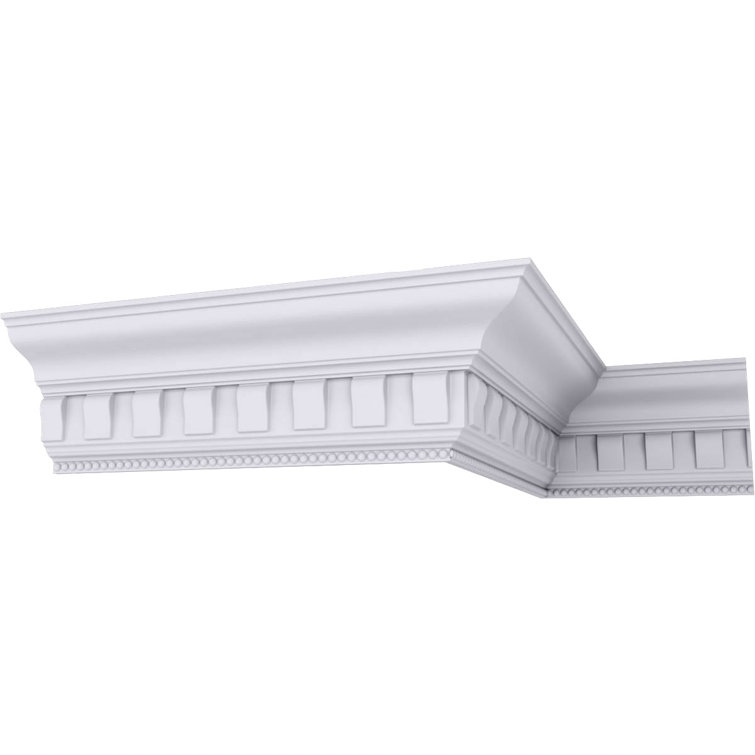 Échantillon - Nouveau avec moulure couronnée, H 7 1/4 po x P 5 po x F 8 5/8 po x L 12 po (répétition 2 3/4 po)